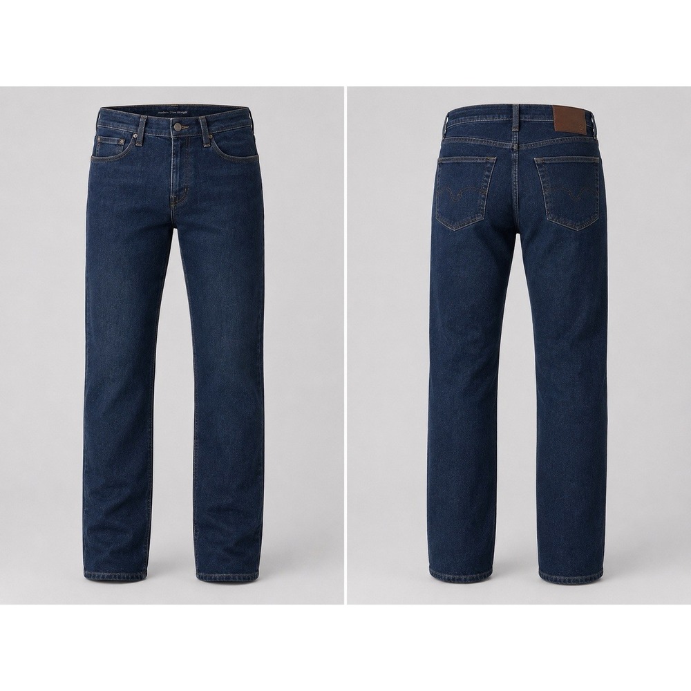 NWT ADRIANO GOLDSCHMIED Everett JEANS  MENS 33x34 Slim STRAIGHT DARK WASH